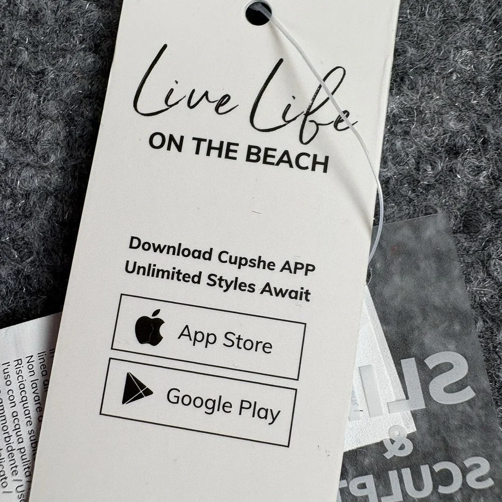 Cupshe One Piece Swimsuit Women's M Blue Colorblock One Shoulder Slim Sculpt NWT